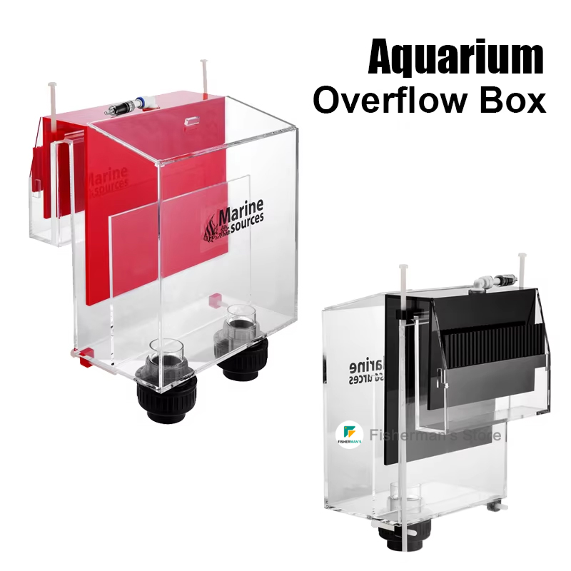 Marine Aquarium Overflow Box - Морские источники Аквариумный водяной ящик, Сифонный