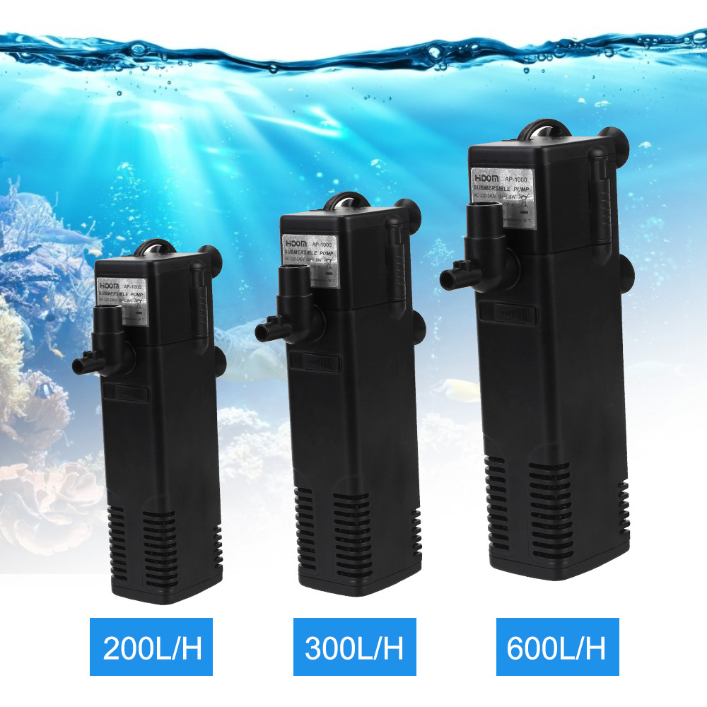 Marine Aquarium Uv Filter - Низкоуровневый погружной фильтр для воды, насос