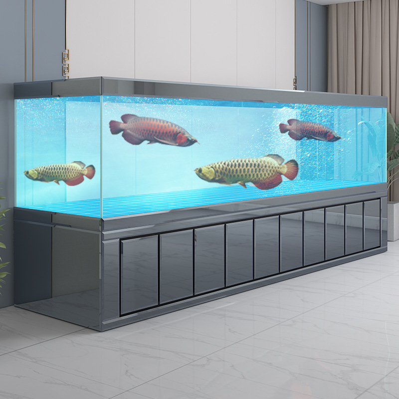 Marine Aquarium With Sump - Большой аквариум Jinlong для гостиной или