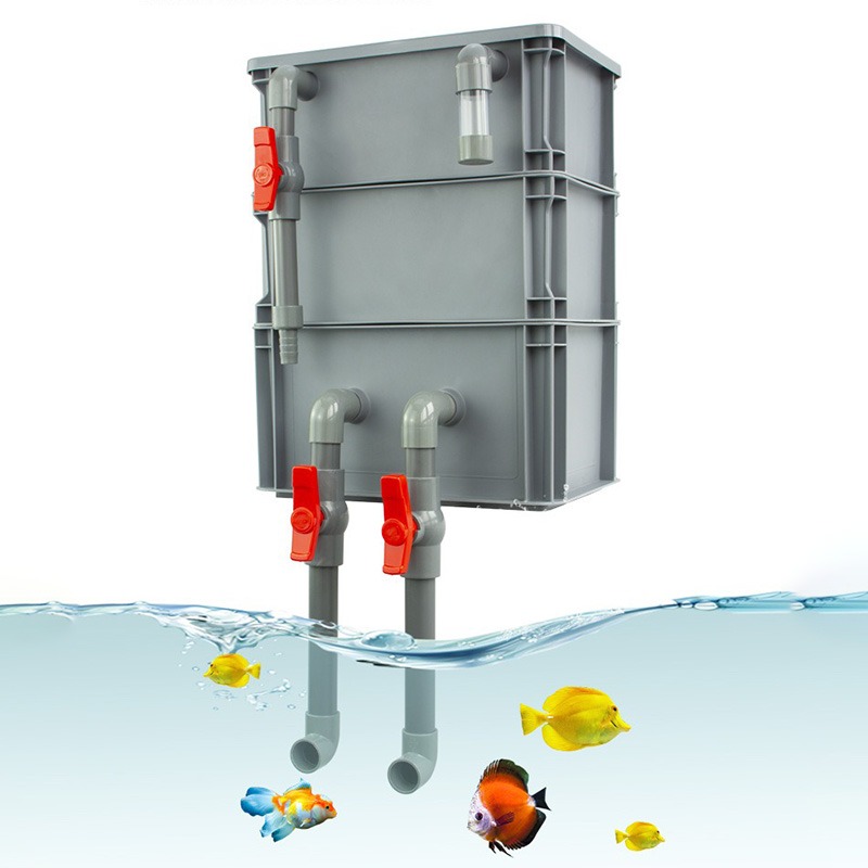 Marine Aquarium Overflow Box - Самодельный внешний капельный фильтр для аквариума,