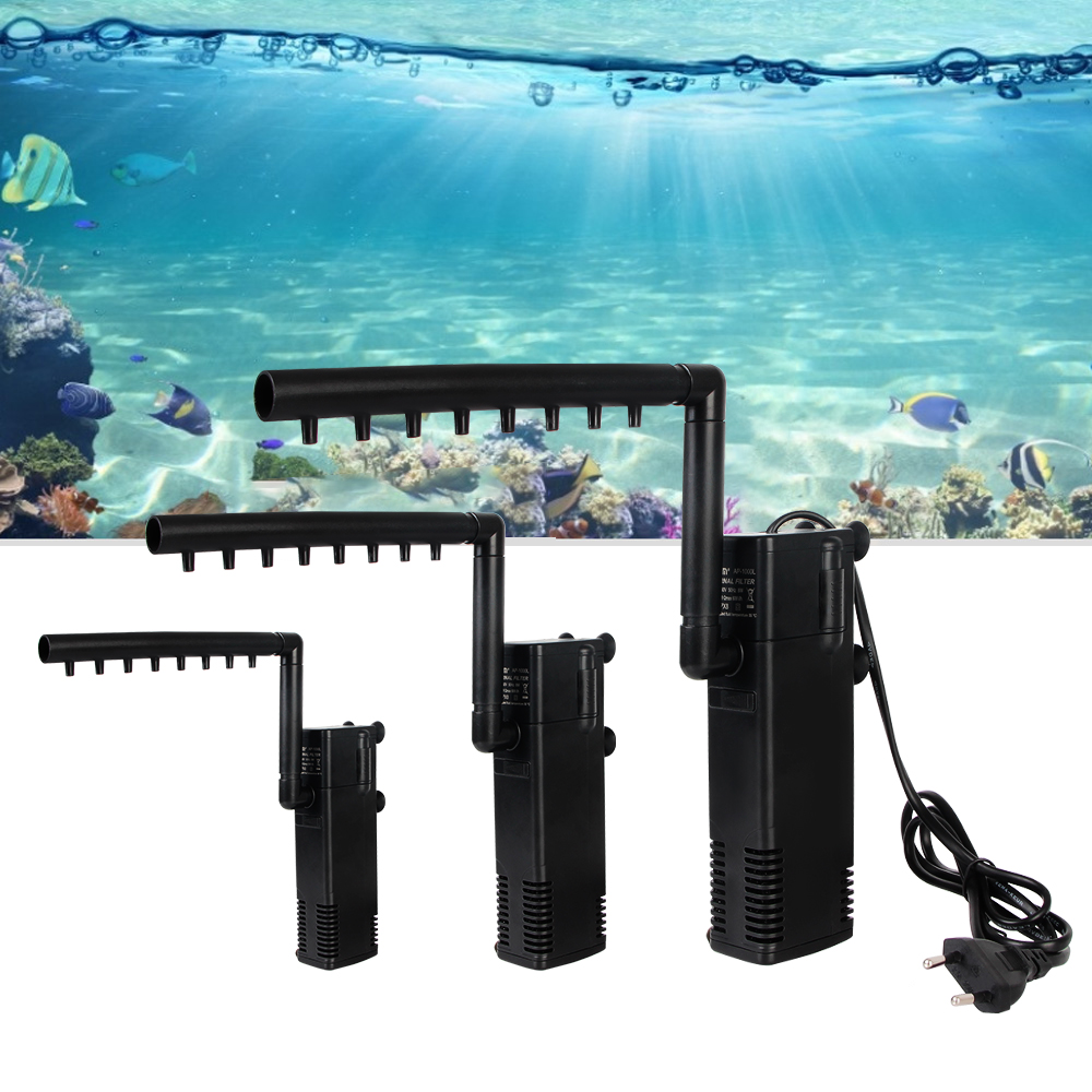 Marine Aquarium Overflow Box - Вилка европейского стандарта, низкоуровневый погружной фильтр