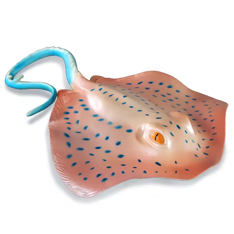 Aquarium Marine Blue - Имитационная модель морского животного: синяя рыба-дьявол,