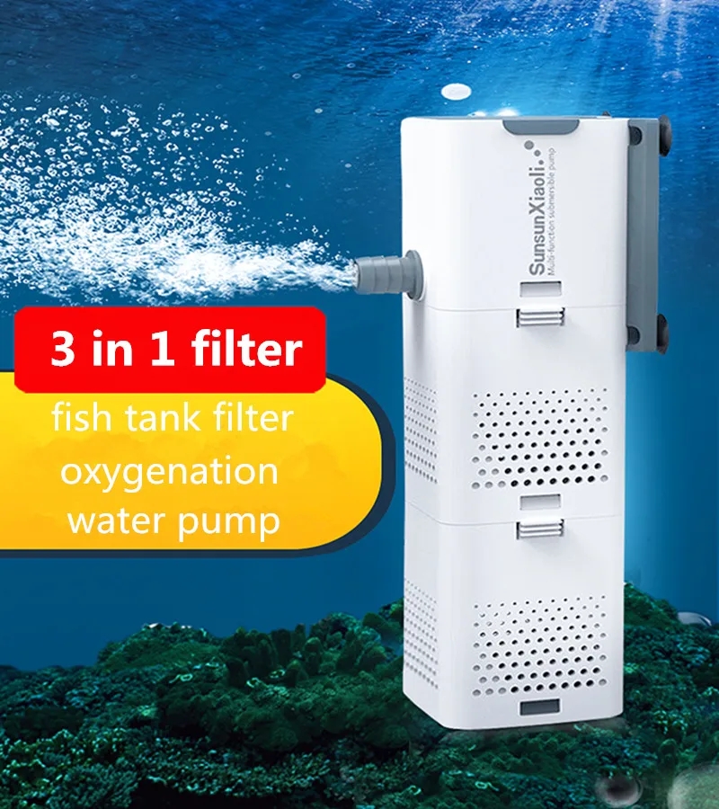 Фильтр SUNSUN 3-в-1 для аквари – обзор и цена Marine Aquarium Overflow Box
