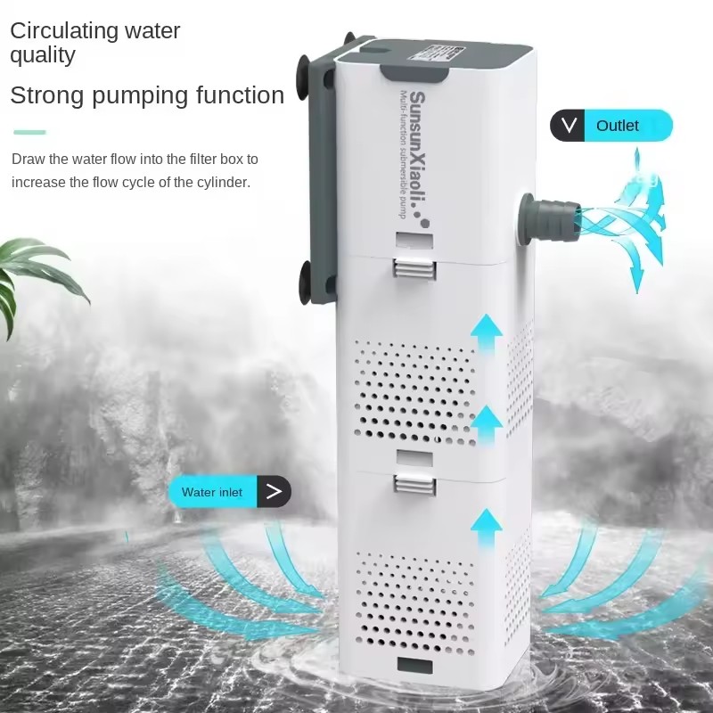 Фильтр SUNSUN 3-в-1 для аквари – обзор и цена Marine Aquarium Overflow Box